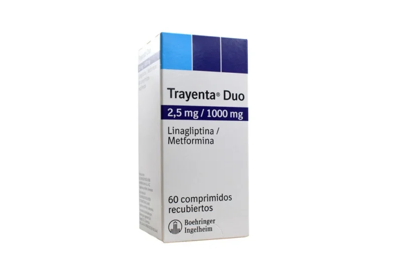 Trayenta Duo 2,5/1000 Mg Por 60 Comprimidos.