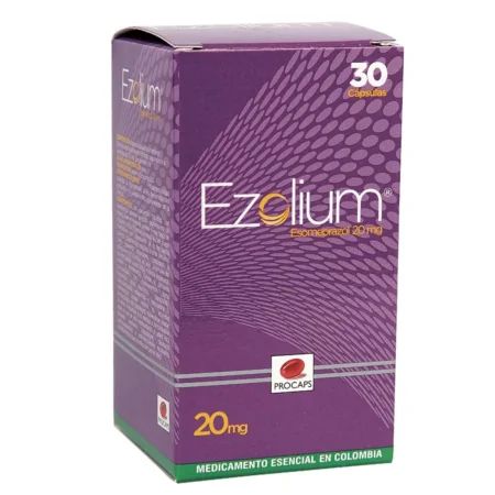 Ezolium Cápsulas 20Mg Por 30 Capsulas