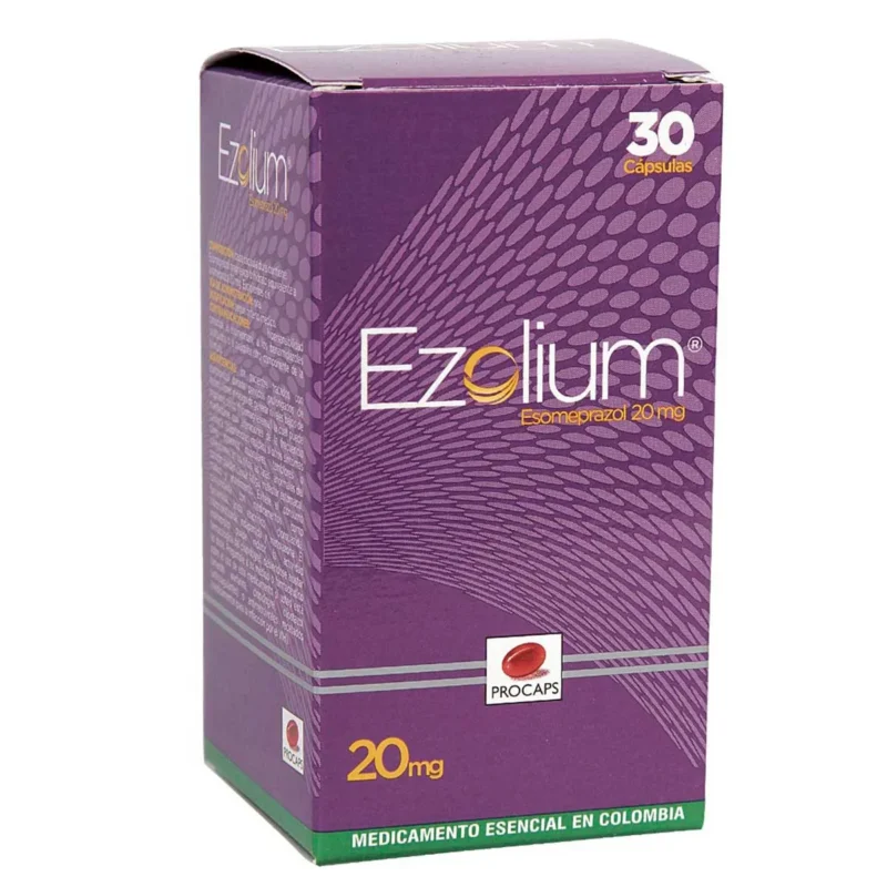 Ezolium Cápsulas 20Mg Por 30 Capsulas