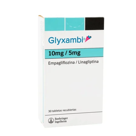Glyxambi Caja 10 Mg con 30 Tabletas Recubiertas.