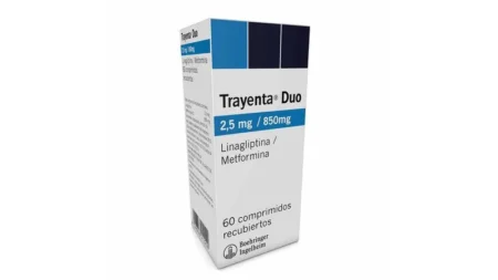 Trayenta Duo 2,5/850 Mg Por 60 Comprimidos.