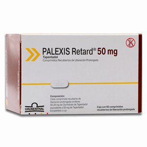 Palexis Retard 50 Mg por 60 Comprimidos Recubiertos.