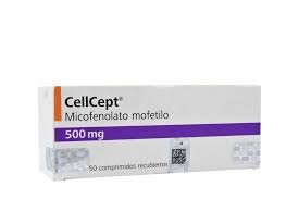 CellCept 500 mg Caja Con 50 Comprimidos Recubiertos