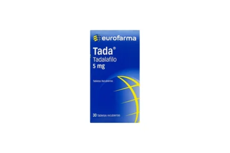 Tada 5 mg Tadalafilo Por 30 Tabletas Recubiertas .