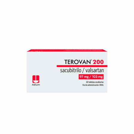 Terovan 200 97Mg/103Mg Por 60 Tabletas Recubiertas