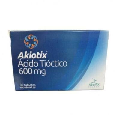 Akiotix 600 Mg Por 30 Tabletas Recubiertas